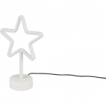 LAUALAMP TRIO STAR LED 1,8W VALGE