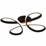 LAEVALGUSTI TRIO FLY LED 3000K 40CM MATT MUST