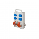 J&Otilde;UPANEEL ELEKTRO-PLAST RS 4X2P+Z 3P+N+Z 16A, 3P+N+Z 32A IP44