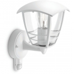 V&Auml;LISVALGUSTI PHILIPS CREEK SENSORIGA 1X60W 230V VALGE