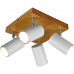 KOHTVALGUSTI TRIO MARLEY 4XGU10 VALGE/PUIT