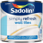 SEINAPLAATIDE V&Auml;RV SADOLIN SIMPLY REFRESH CERAMIC TILES BW 0,5L VALGE POOLMATT