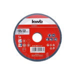 KIUDKETAS KWB, TSIRKOON 115MM G120 5TK