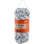 PUNUTUD K&Ouml;IS SUKI POL&Uuml;ESTER 12MMX10M VALGE/SININE