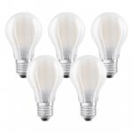 LED LAMP OSRAM 6,5W E27 A60 2700K 806LM MATT KLAAS 5TK PAKIS