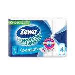 MAJAPIDAMISPABER ZEWA WISCH&WEG SPARBLATT 2-KIHILINE 4 RULLI