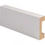 UKSEPIIRDELIIST NORDHOME MDF 19X58X2200MM KAABLI S&Uuml;VISEGA VALGE