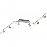 KOHTVALGUSTI TRIO CLAPTON 6X4W LED 400LM 3000K