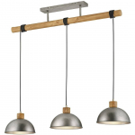 LAELAMP TRIO DELHI 3XE27 ANTIIK NIKKEL