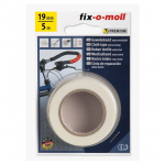TEKSTIILTEIP FIX-O-MOLL 19MMX5M VALGE