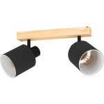 KOHTVALGUSTI EGLO BATALLAS 2X10W E27 PUIT/MUST