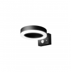 V&Auml;LISVALGUSTI LEDVANCE ENDURA STYLE SOLAR WALL CIRCLE 6W BK