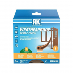 AKNA- JA UKSETIHEND RK EPDM MEDIUM P-PROFIIL PRUUN 6M