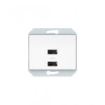 USB PESA VILMA XP500 RAAMITA 2XUSB 3,4 А VALGE