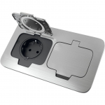 PISTIKUPESA COMMEL 2-NE IP54 KROOM