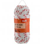 PUNUTUD K&Ouml;IS SUKIPOL&Uuml;PROP&Uuml;LEEN 12MMX10M VALGE/PUNANE