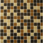 KLAASMOSAIIK CARAMEL 32,7X32,7CM