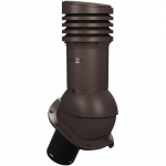VENTILATSIOONI L&Auml;BIVIIK 125MM PERFEKTA SOOJUSTATUD AGRO/KLASSIK PRUUN