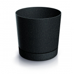 LILLEPOTT PROSPERPLAST TUBO ECO WOOD &Oslash;12,8CM ANTRATSIIT