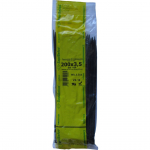 KAABLISIDE SAPISELCO 200 X 3,5MM MUST 100TK
