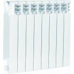 RADIAATOR ALUM. G500F 644X573X90MM K&Uuml;LG&Uuml;H. 8 RIBI 896W
