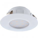 RIPPLAEVALGUSTI EGLO PINEDA 1X4,9W LED 460LM 3000K &Oslash;78MM VALGE