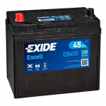 AUTOAKU EXIDE EXCELL 45AH 330A 237X127X227MM