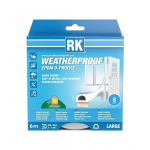 AKNA- JA UKSETIHEND RK EPDM LARGE D-PROFIIL VALGE 6M