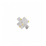 SEINAPLAAT CERSANIT HILLS GREY MOSAIC GLOSSY 29,7X29,7CM