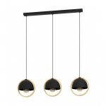 RIPPVALGUSTI EGLO CALLOW E27 3X40W MUST METALLIK