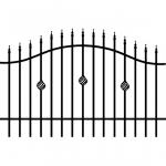 AIAMOODUL POLBRAM "LAURA" 2,00X1,20M RAL9005
