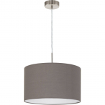 LAELAMP EGLO PASTERI 60W E27 ANTRATSIIT-PRUUN/SEEST VALGE