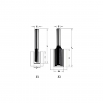 &Uuml;LAFREESI TERA CMT S=8MM D=8MM