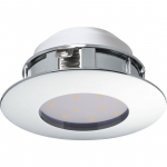 RIPPLAEVALGUSTI EGLO PINEDA 1X4,9W LED 460LM 3000K &Oslash;78MM KROOM
