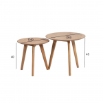 ABILAUAD HELENA 2TK KOMPLEKTIS D50XH45CM