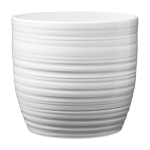 &Uuml;MBRISPOTT SOENDGEN KERAMIK BERGAMO PURE &Oslash;16X15CM VALGE