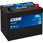 AUTOAKU EXIDE EXCELL 70AH 540A 266X172X223MM