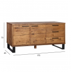 KUMMUT ROTTERDAM 175X45XH73CM TAMM