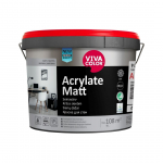 SEINAV&Auml;RV VIVACOLOR ACRYLATE MATT 9L VALGE MATT