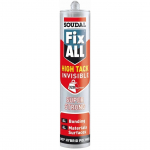 LIIMHERMEETIK SOUDAL FIX ALL HIGH TACK INVISIBLE BELGIA 290ML V&Auml;RVITU