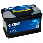 AUTOAKU EXIDE EXCELL 71AH 670A 278X175X175MM