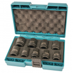 L&Ouml;&Ouml;KPADRUNITE-OTSIKUTE KOMPLEKT MAKITA 1/2" 9-OSALINE