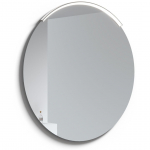 PEEGEL RB BATHROOM &Uuml;MMARGUNE &Oslash;80CM VALGUSTIGA ALUMIINIUM