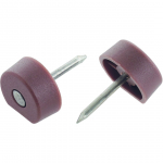 RIIULIPLAADI TUGI SUKI 21MM NAELAGA PRUUN