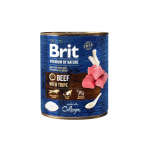 KOERAKONSERV BRIT PREMIUM BY NATURE KOERTELE VEISELIHA JA RUPSKITEGA 800G
