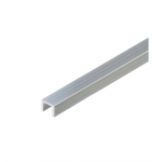 ALUMIINIUM U-PROFIIL CEZAR 10X8X1,5X2000MM ANOD.H&Otilde;BEDANE