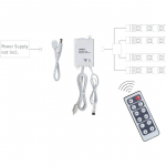 RIBAVALGUSTI KONTROLLER +PULT YOURLED 60W 12V