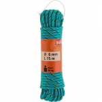 K&Ouml;IS SUKI FUN POL&Uuml;PROP&Uuml;LEEN 6MMX15M ROHELINE/MUST/KOLLANE