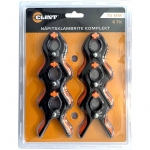 N&Auml;PITSKLAMBRITE KOMPLEKT CLINT 75 MM 6 TK PAKIS