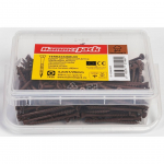 TERRASSIKRUVI HJ FASTENERS 4,2X57/26MM NANOKATE C4 PRUUN 250TK PAKIS
